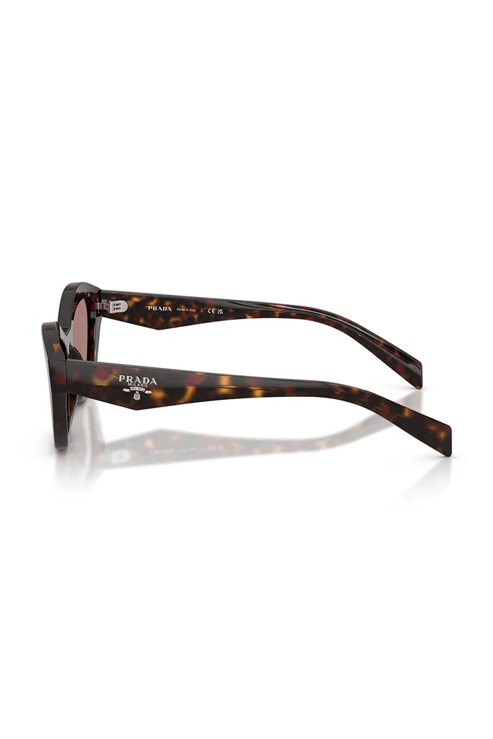 Akcesoria Prada Okulary przeciwsłoneczne damskie 0PR.A02S brązowy