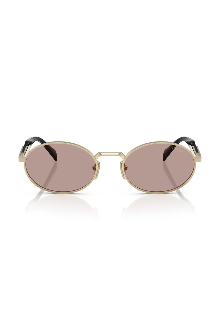 Prada Okulary przeciwsłoneczne damskie 0PR.65ZS złoty AW26