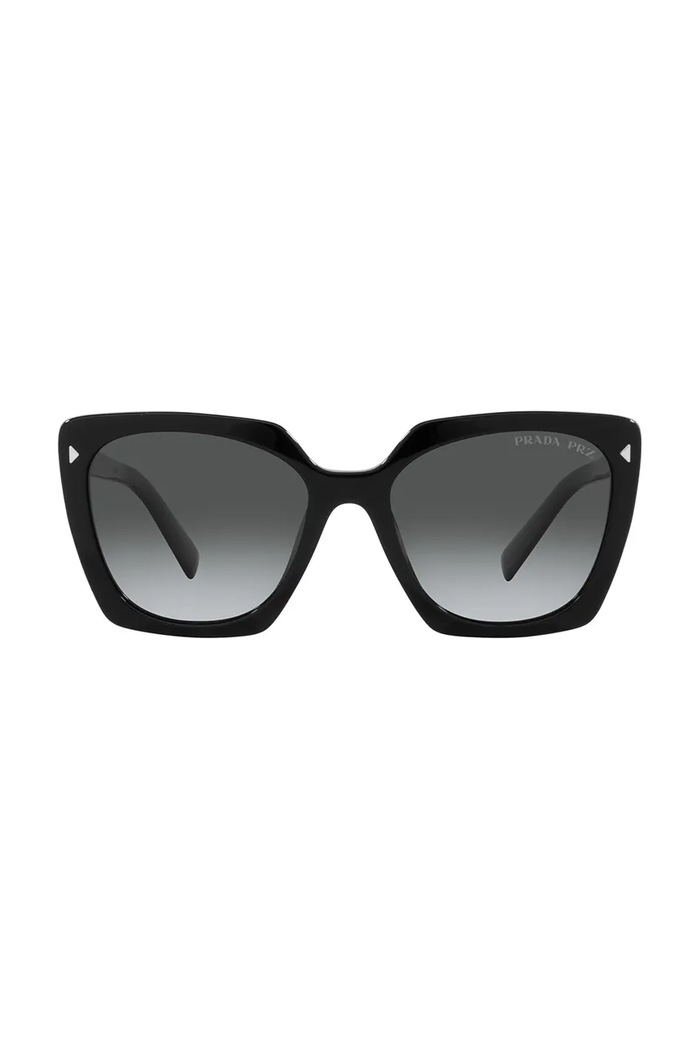 Prada Okulary przeciwsłoneczne kwadratowe damskie 0PR.23ZS czarny AW26