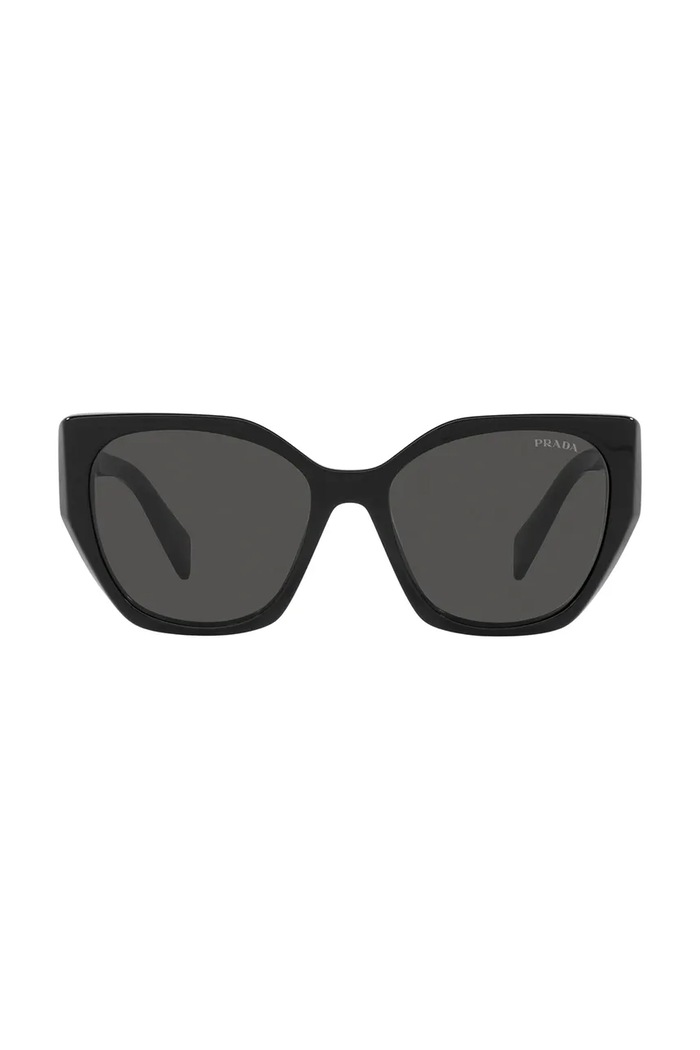 Prada Okulary przeciwsłoneczne kwadratowe damskie 0PR.19ZS czarny AW26