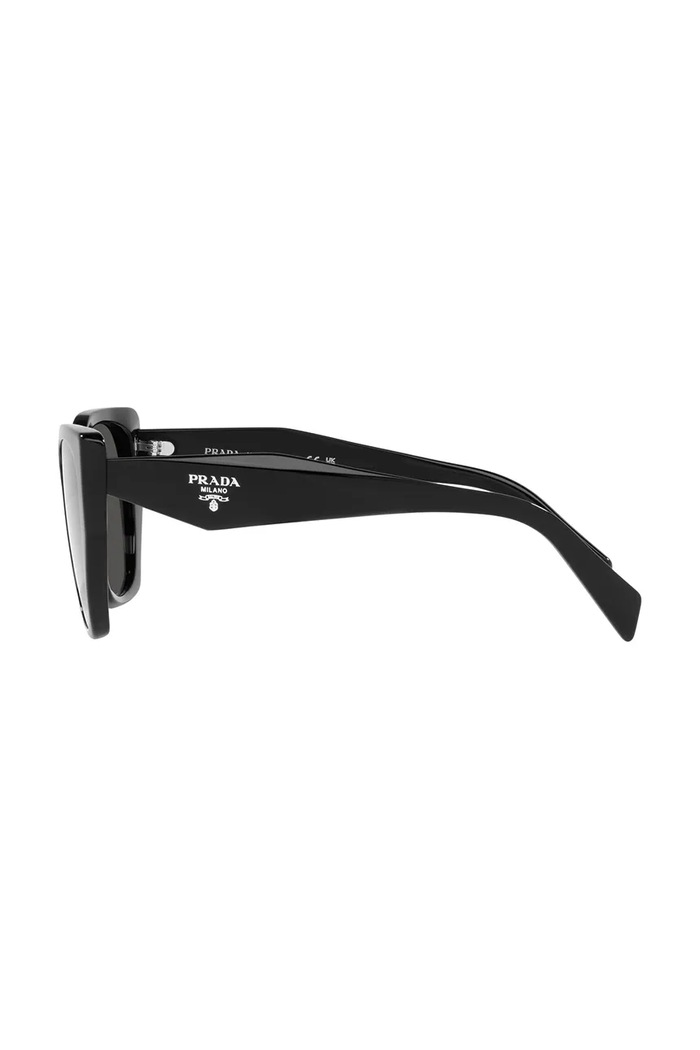 Akcesoria Prada Okulary przeciwsłoneczne kwadratowe damskie 0PR.19ZS czarny