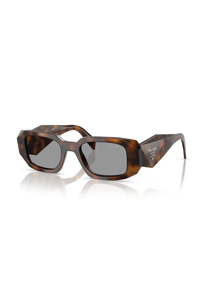 Prada Okulary przeciwsłoneczne damskie brązowy 0PR.17WS