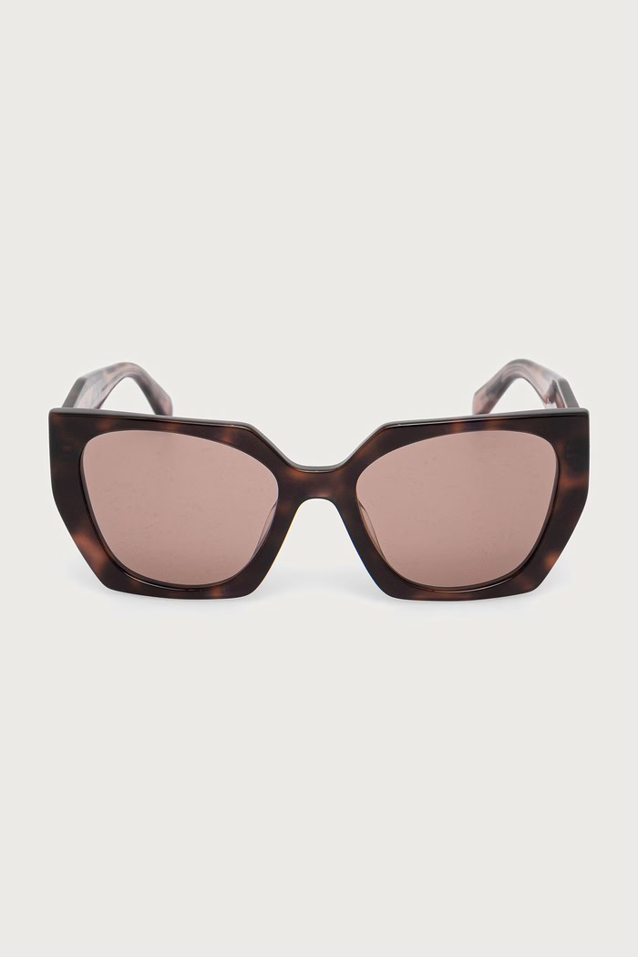 Prada Ochelari de soare pentru femei 0PR.15WS maro AW26