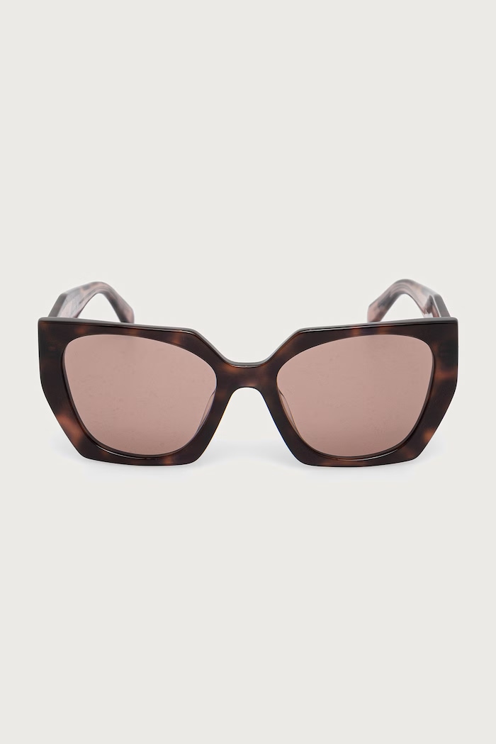 Prada Ochelari de soare pentru femei 0PR.15WS maro AW26
