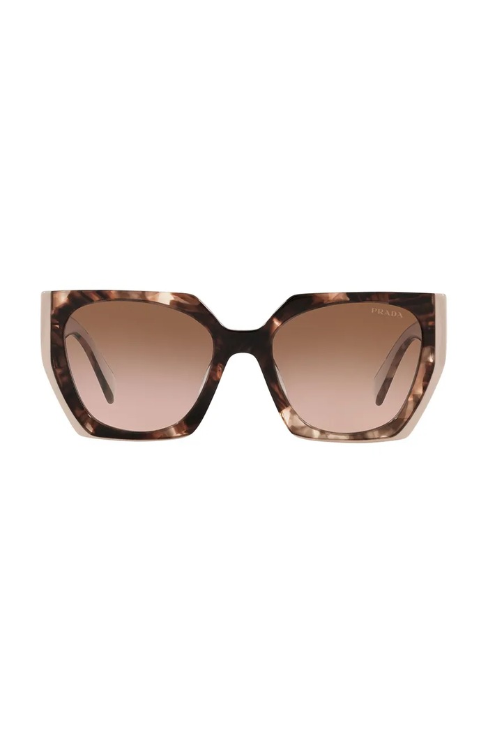 Prada Okulary przeciwsłoneczne damskie 0PR.15WS brązowy AW26