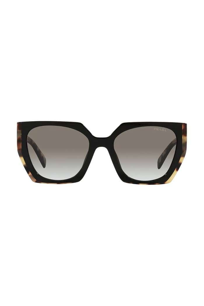 Prada Okulary przeciwsłoneczne damskie 0PR.15WS czarny AW26