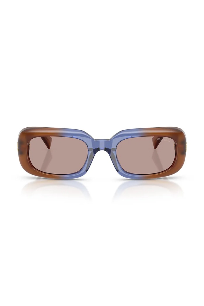 Miu Miu Okulary przeciwsłoneczne damskie 0MU.B13S brązowy AW26