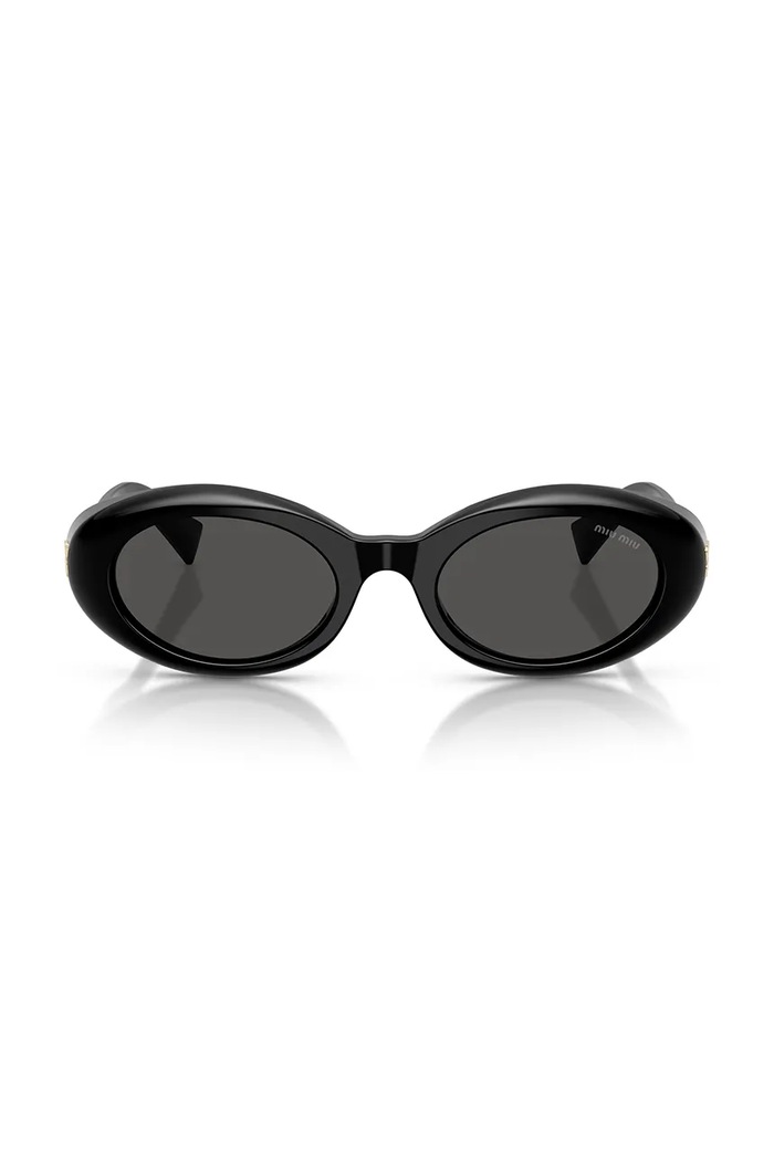 Miu Miu Okulary przeciwsłoneczne damskie 0MU.B09S czarny AW26