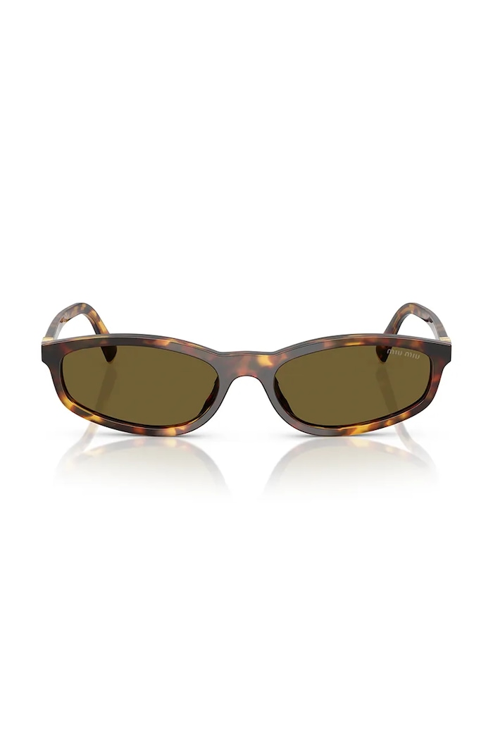 Miu Miu Okulary przeciwsłoneczne damskie 0MU.A06S brązowy AW26