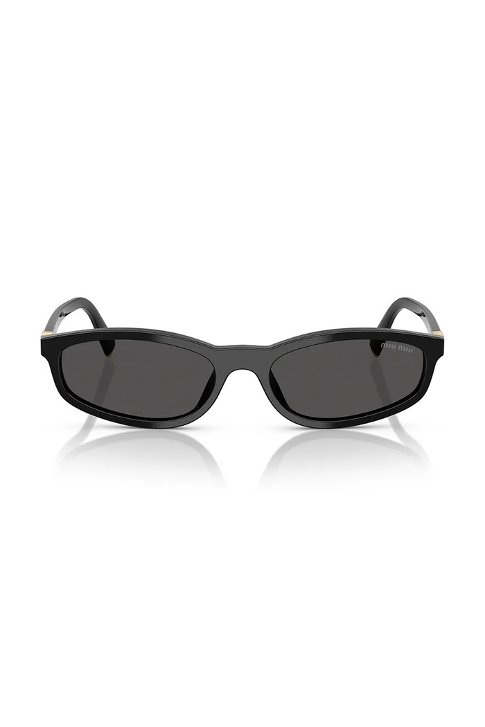 Miu Miu Okulary przeciwsłoneczne damskie 0MU.A06S czarny AW26