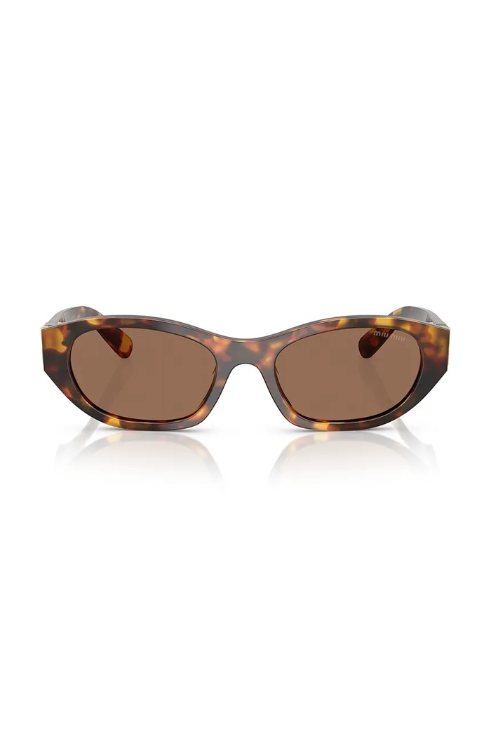 Miu Miu Okulary przeciwsłoneczne damskie 0MU.A03S brązowy AW26