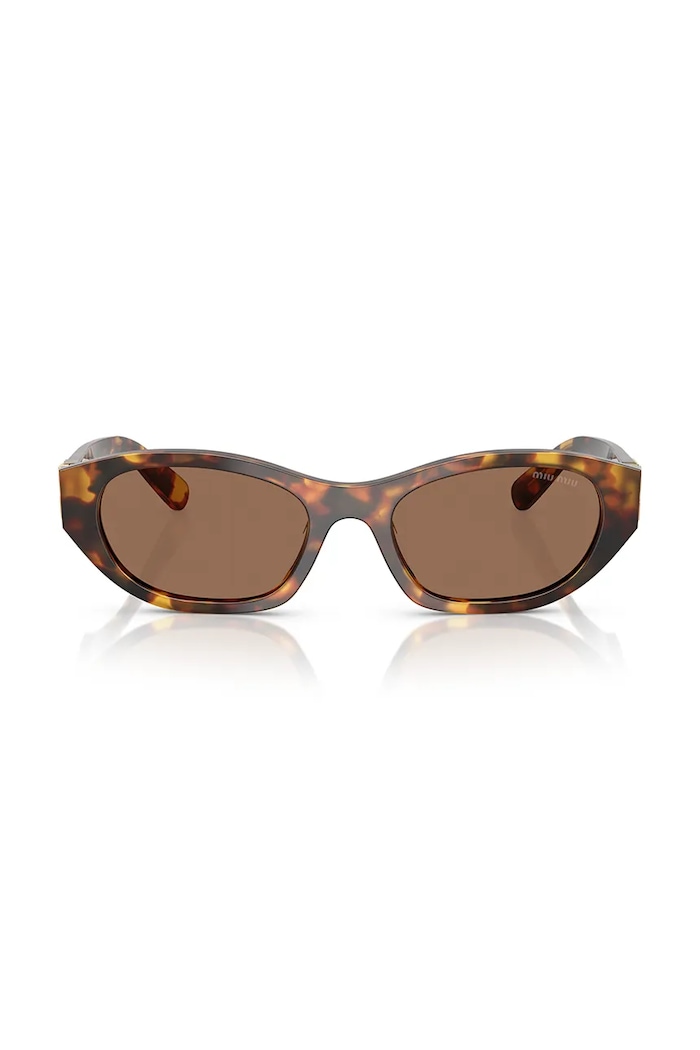 Miu Miu Okulary przeciwsłoneczne damskie 0MU.A03S brązowy AW26
