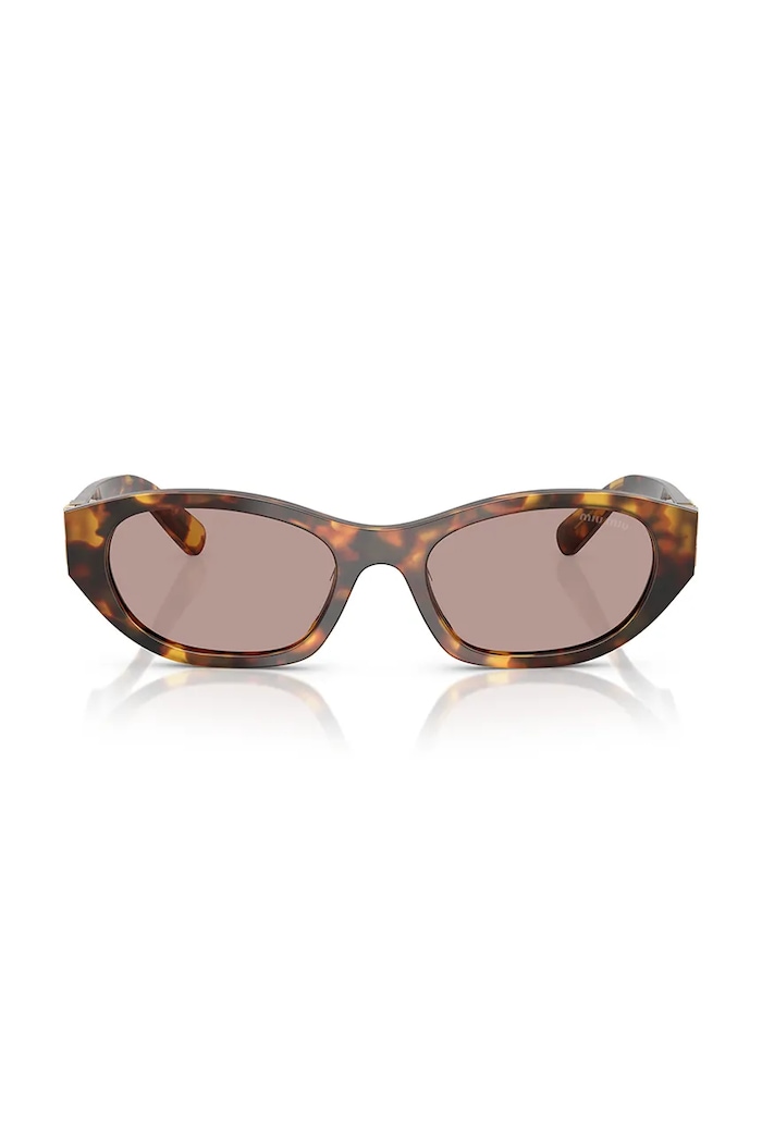 Miu Miu Okulary przeciwsłoneczne damskie 0MU.A03S brązowy AW26