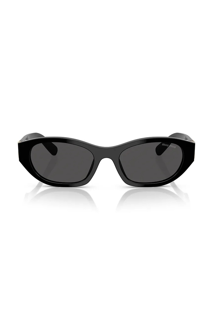 Miu Miu Okulary przeciwsłoneczne damskie 0MU.A03S czarny AW26