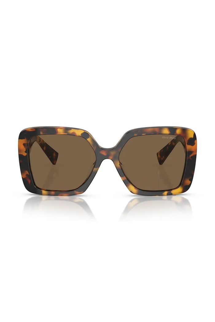 Miu Miu Okulary przeciwsłoneczne damskie 0MU.10YS brązowy AW26