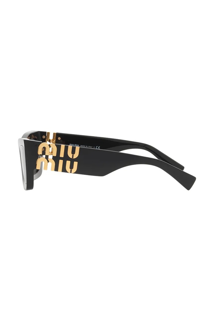 Akcesoria Miu Miu Okulary przeciwsłoneczne kocie oczy damskie 0MU.09WS czarny