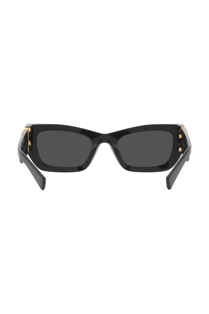 Okulary przeciwsłoneczne kocie oczy damskie Miu Miu 0MU.09WS czarny