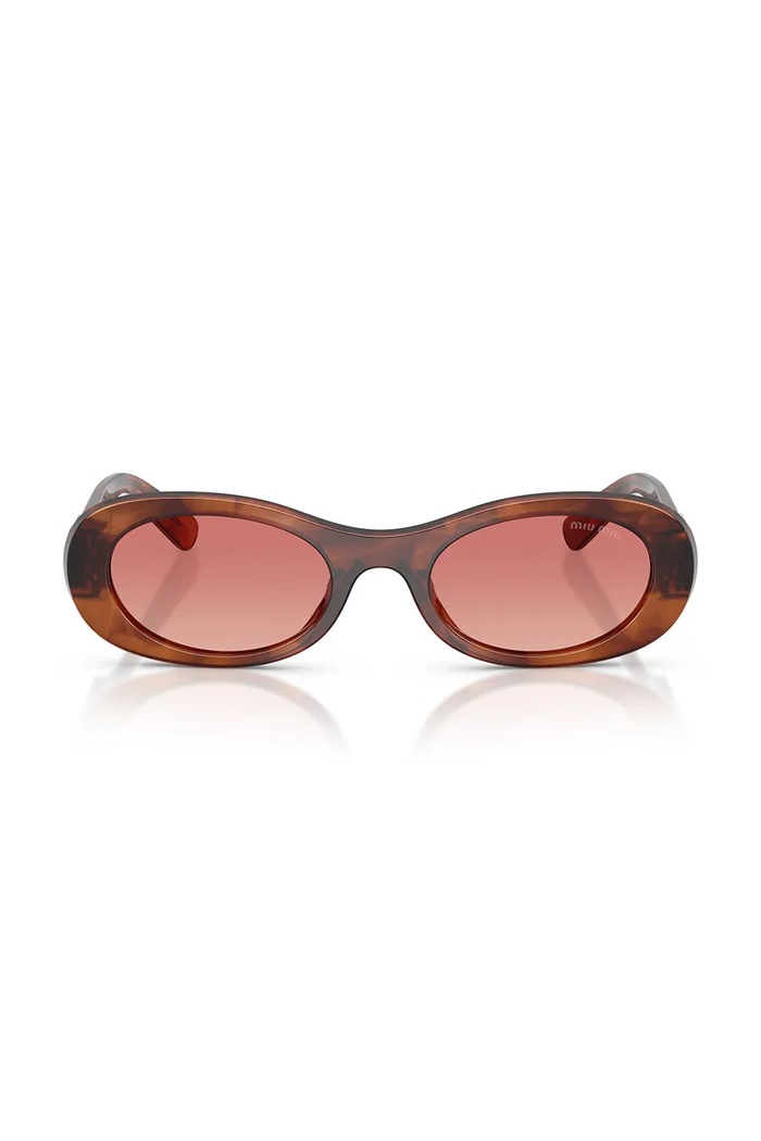 Miu Miu Okulary przeciwsłoneczne damskie 0MU.06ZS brązowy AW26