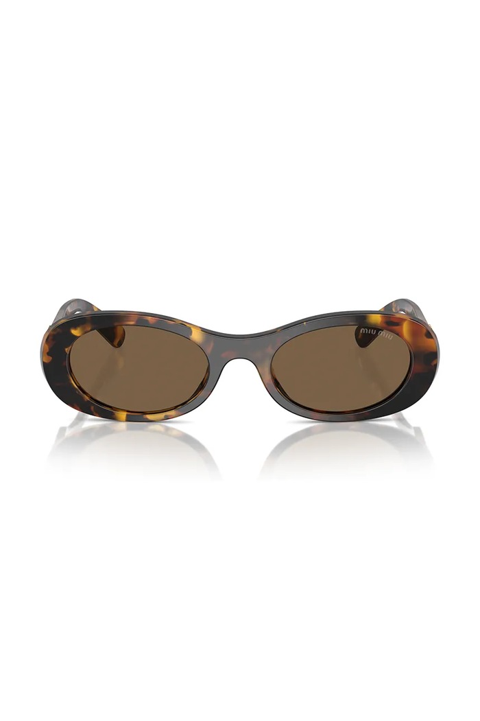 Miu Miu Okulary przeciwsłoneczne damskie 0MU.06ZS brązowy AW26