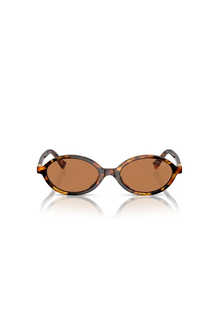 Miu Miu Okulary przeciwsłoneczne damskie 0MU.04ZS brązowy AW26