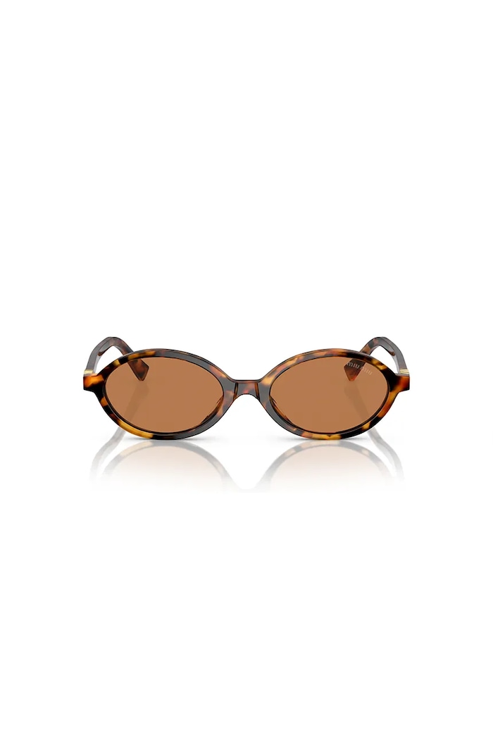 Miu Miu Okulary przeciwsłoneczne damskie 0MU.04ZS brązowy AW26