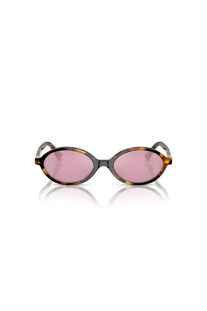 Miu Miu Okulary przeciwsłoneczne damskie 0MU.04ZS brązowy AW26