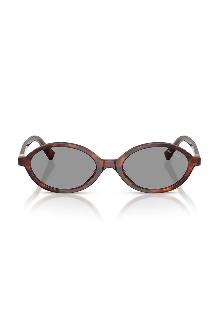Miu Miu Okulary przeciwsłoneczne damskie 0MU.04ZS brązowy AW26