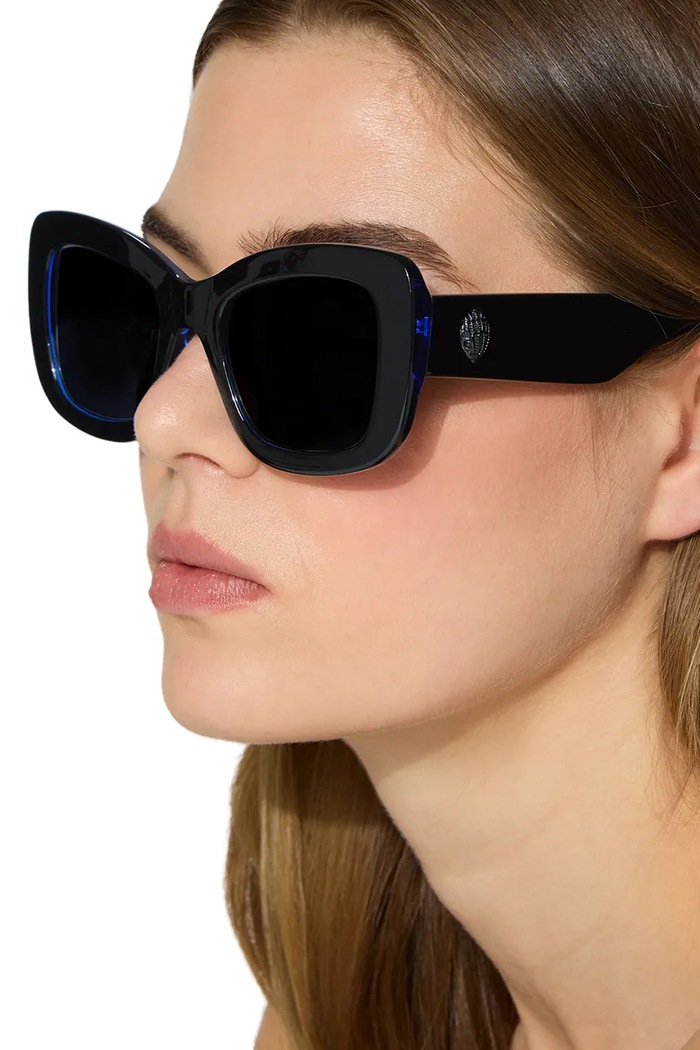 Okulary przeciwsłoneczne damskie SHOREDITCH Kurt Geiger London czarny 5902500679