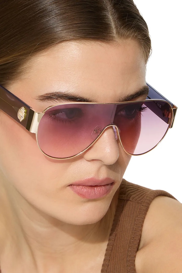 Okulary przeciwsłoneczne damskie SHOREDITCH Kurt Geiger London zielony 5902475679