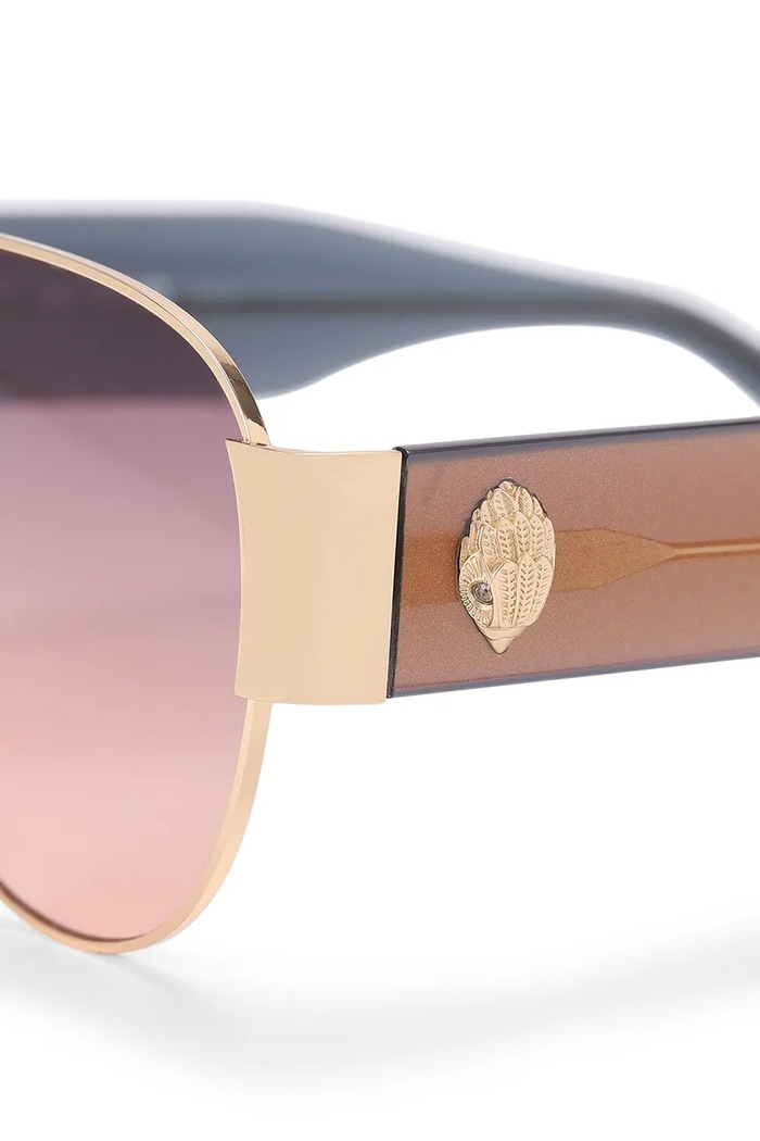 Okulary przeciwsłoneczne damskie SHOREDITCH Kurt Geiger London 5902475679 zielony