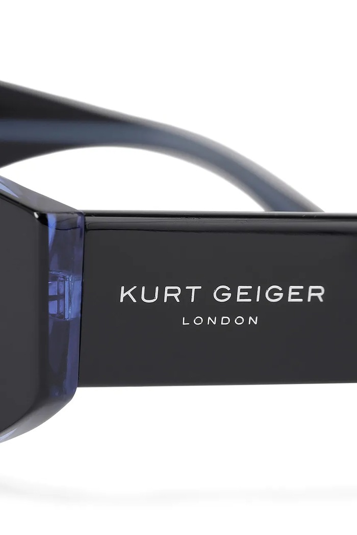 Okulary przeciwsłoneczne damskie KENSINGTON Kurt Geiger London 5902300679 czarny