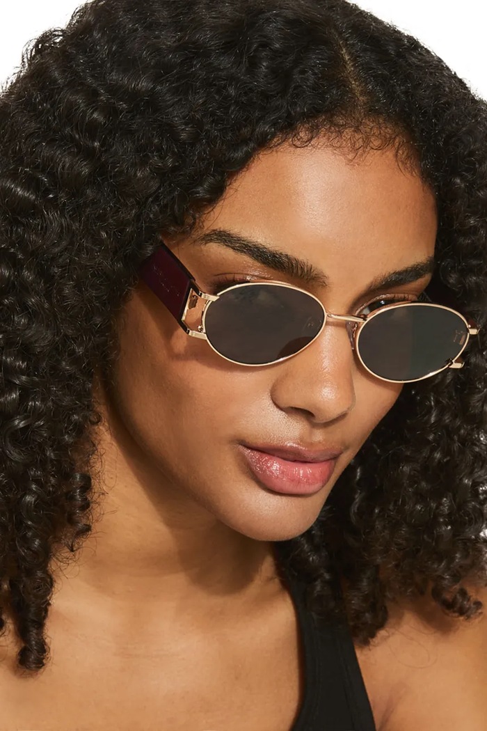 Okulary przeciwsłoneczne damskie KENSINGTON Kurt Geiger London złoty 5902261999