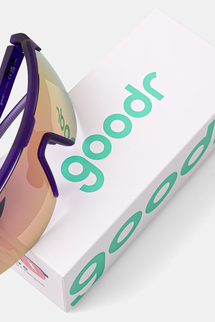 Akcesoria goodr okulary przeciwsłoneczne damskie Bolt G GO.606830 fioletowy