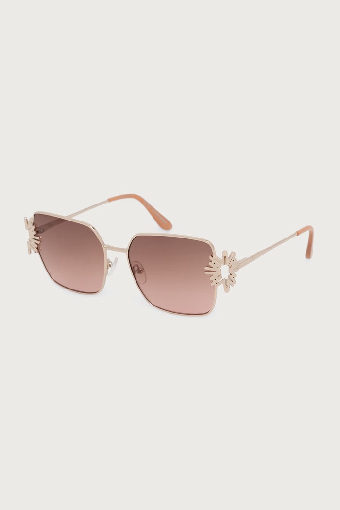 Aldo Okulary przeciwsłoneczne damskie x ZUHAIR MURAD brązowy ZM.ALDO.10.710