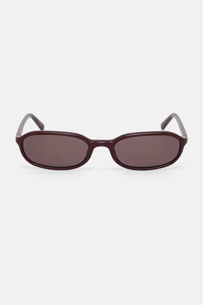 Rotate okulary przeciwsłoneczne damskie 1169743117 bordowy AW26