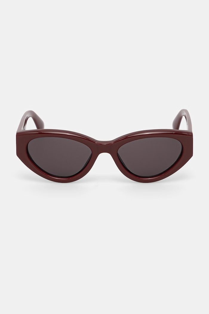 Rotate okulary przeciwsłoneczne damskie 1169723117 bordowy AW26