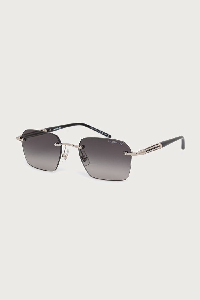 Montblanc Okulary przeciwsłoneczne męskie czarny MB0526S