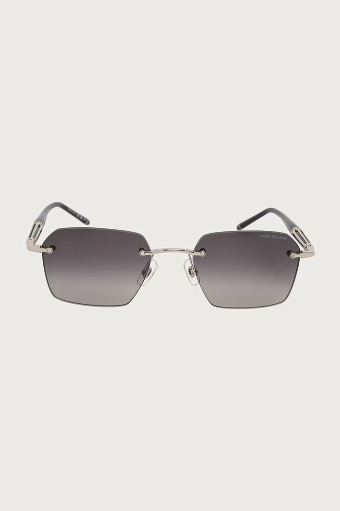 Montblanc Okulary przeciwsłoneczne męskie MB0526S czarny AW26