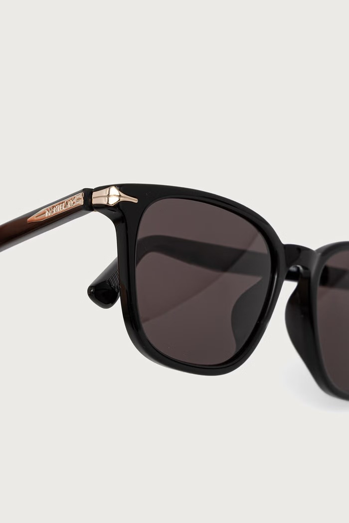 Akcesoria Montblanc Okulary przeciwsłoneczne męskie MB0518SA czarny