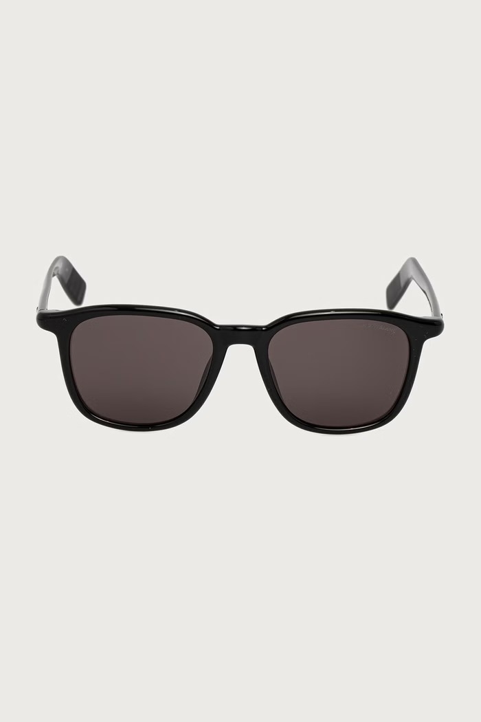 Montblanc Okulary przeciwsłoneczne kwadratowe męskie MB0497S czarny AW26