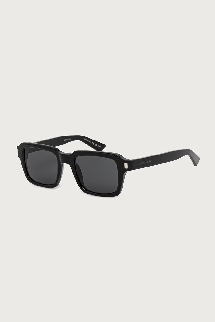 Saint Laurent Okulary przeciwsłoneczne męskie czarny SL.947