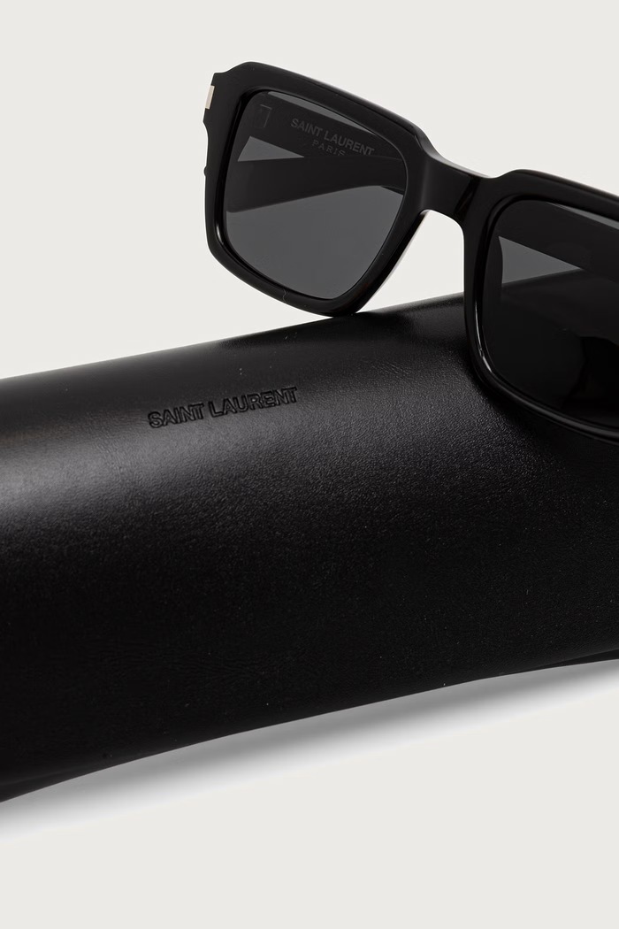 Okulary przeciwsłoneczne męskie Saint Laurent SL.947 czarny