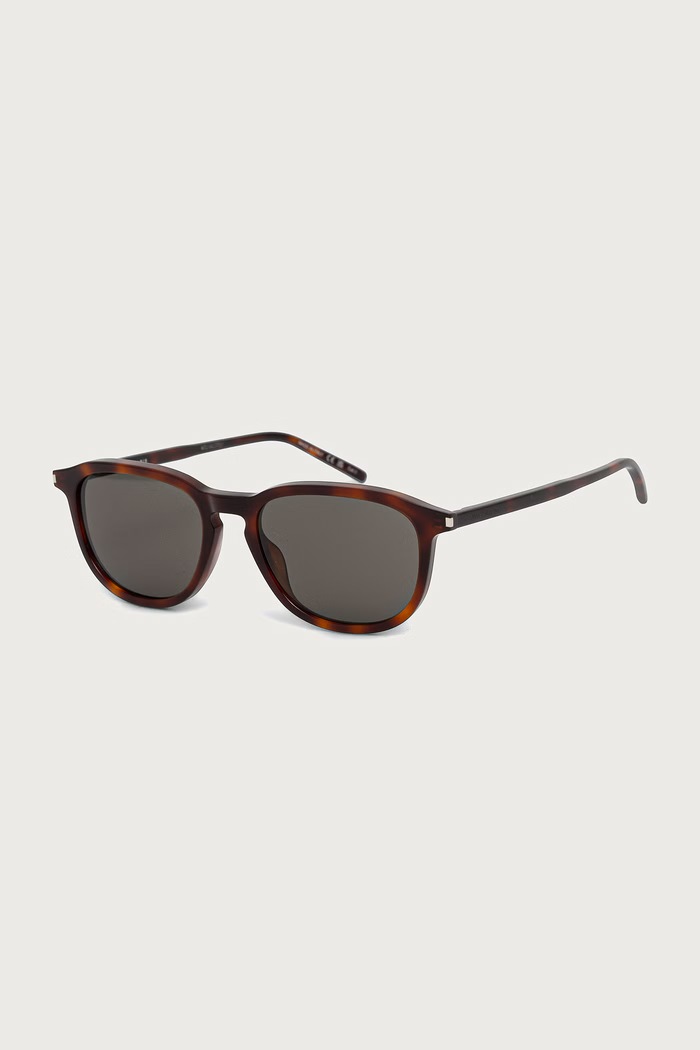 Saint Laurent Okulary przeciwsłoneczne męskie brązowy SL.939