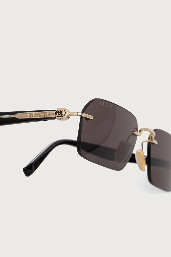 Akcesoria Gucci Okulary przeciwsłoneczne męskie GG2259S złoty