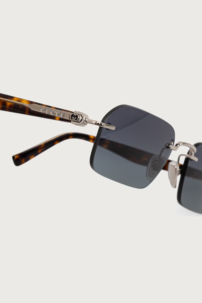 Akcesoria Gucci Okulary przeciwsłoneczne męskie GG2259S srebrny