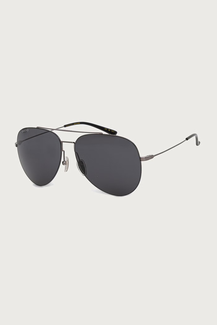 Gucci Okulary przeciwsłoneczne męskie szary GG2255S