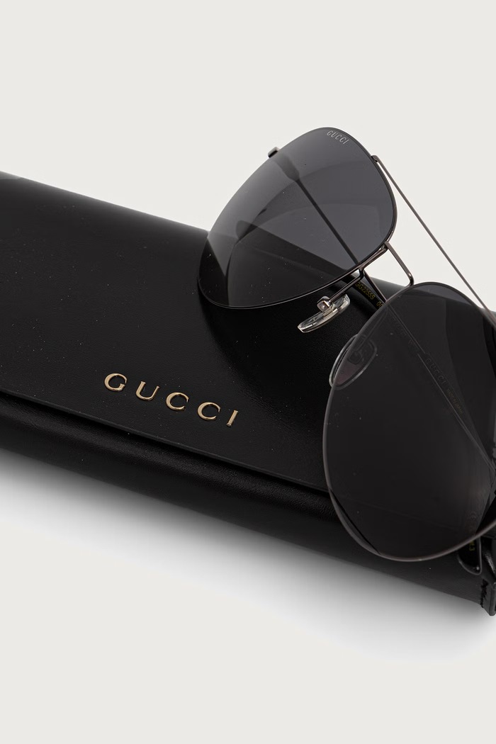 Okulary przeciwsłoneczne męskie Gucci GG2255S szary