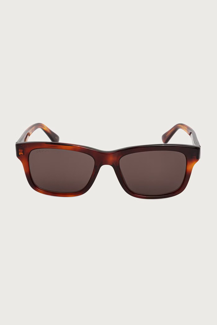 Gucci Okulary przeciwsłoneczne męskie GG2243S brązowy AW26