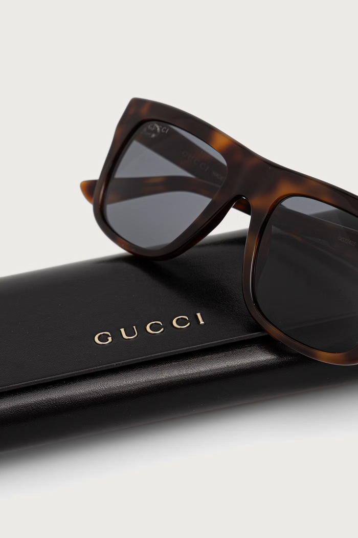 Okulary przeciwsłoneczne męskie Gucci GG2242S brązowy