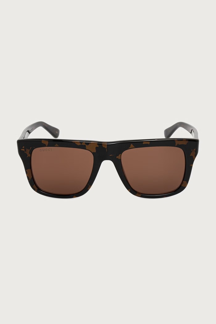 Gucci Okulary przeciwsłoneczne męskie GG2242S brązowy AW26